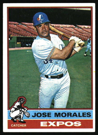 1976 Topps #418 Jose Morales