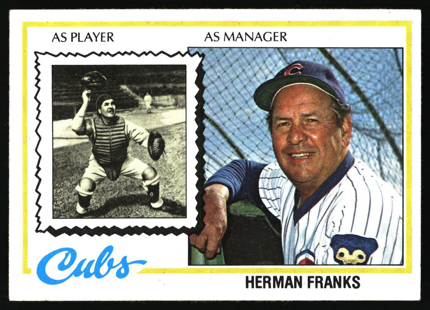 1978 Topps #234 Herman Franks