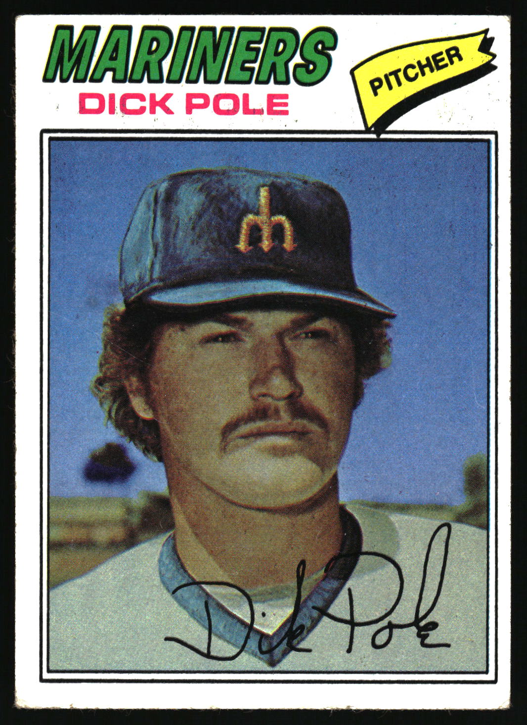 1977 Topps #187 Dick Pole