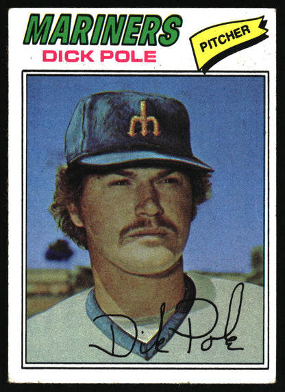 1977 Topps #187 Dick Pole