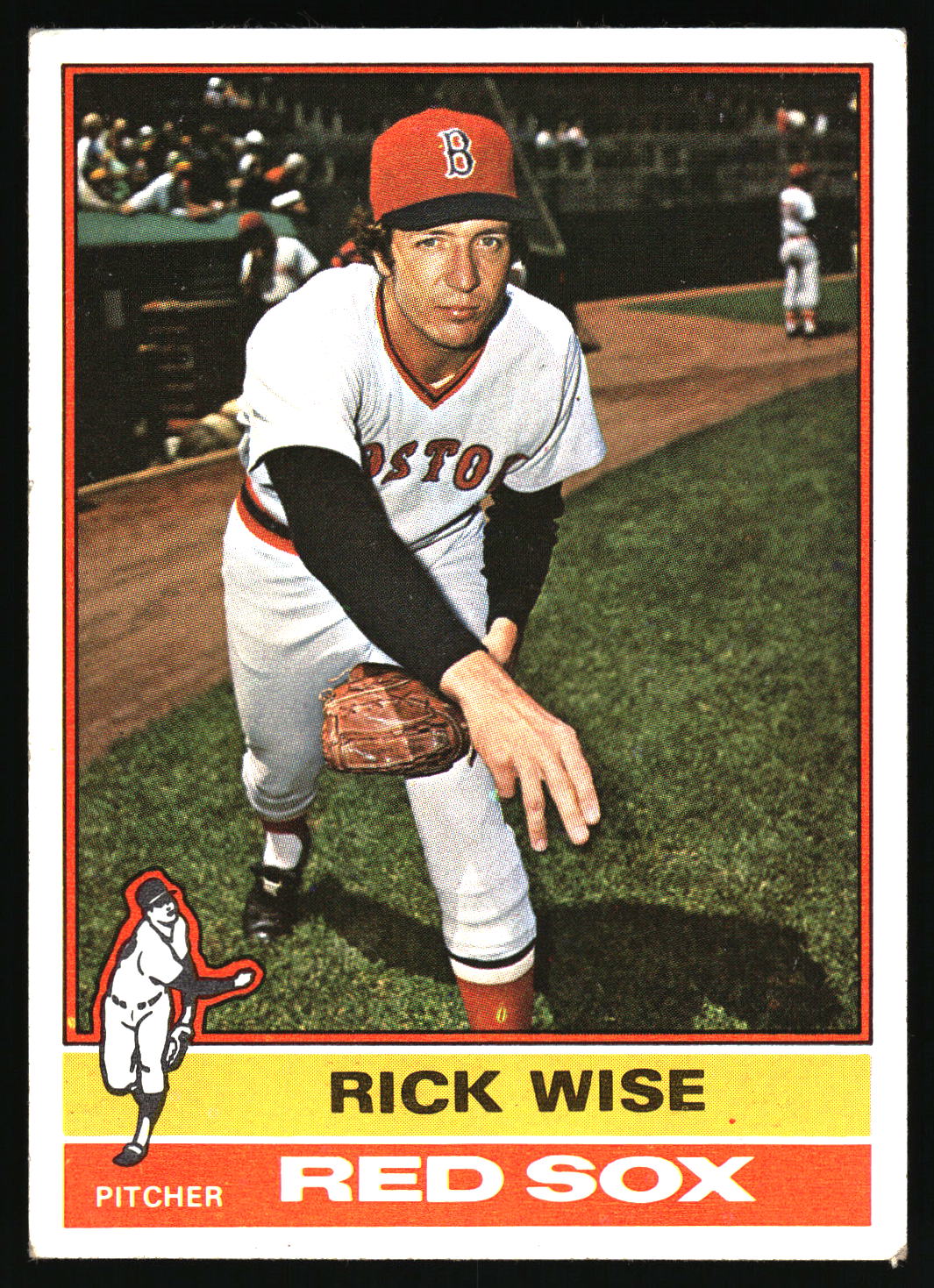 1976 Topps #170 Rick Wise