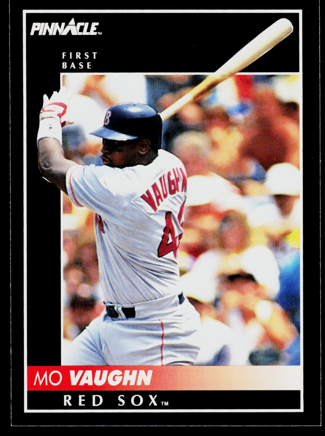 1992 Pinnacle #205 Mo Vaughn