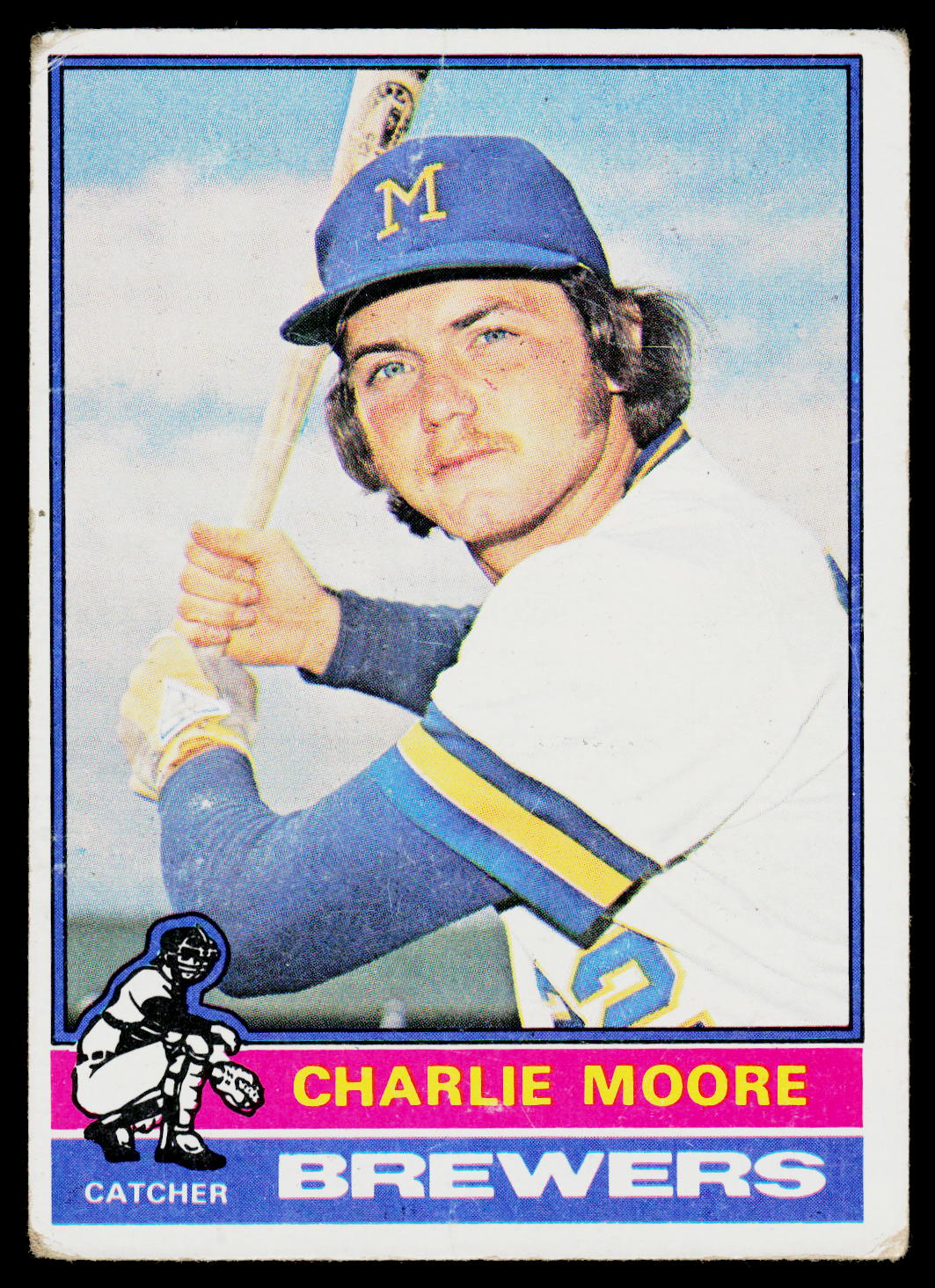 1976 Topps #116 Charlie Moore