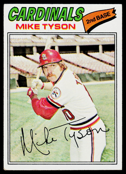 1977 Topps #599 Mike Tyson