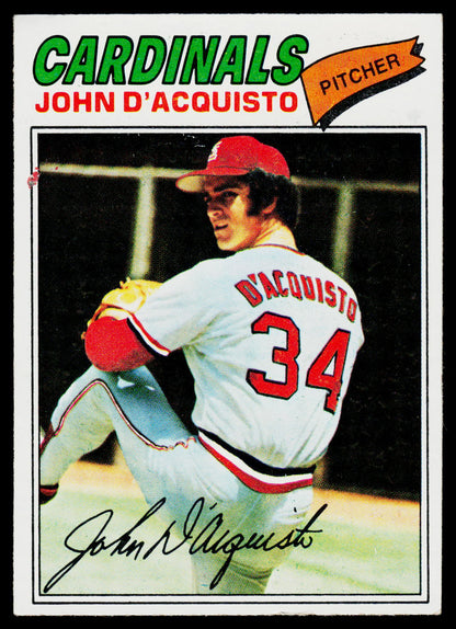 1977 Topps #19 John D'Acquisto