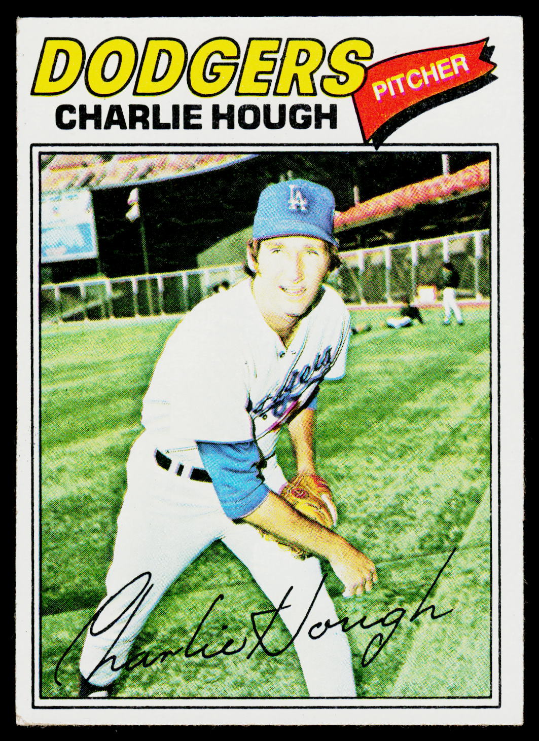 1977 Topps #298 Charlie Hough