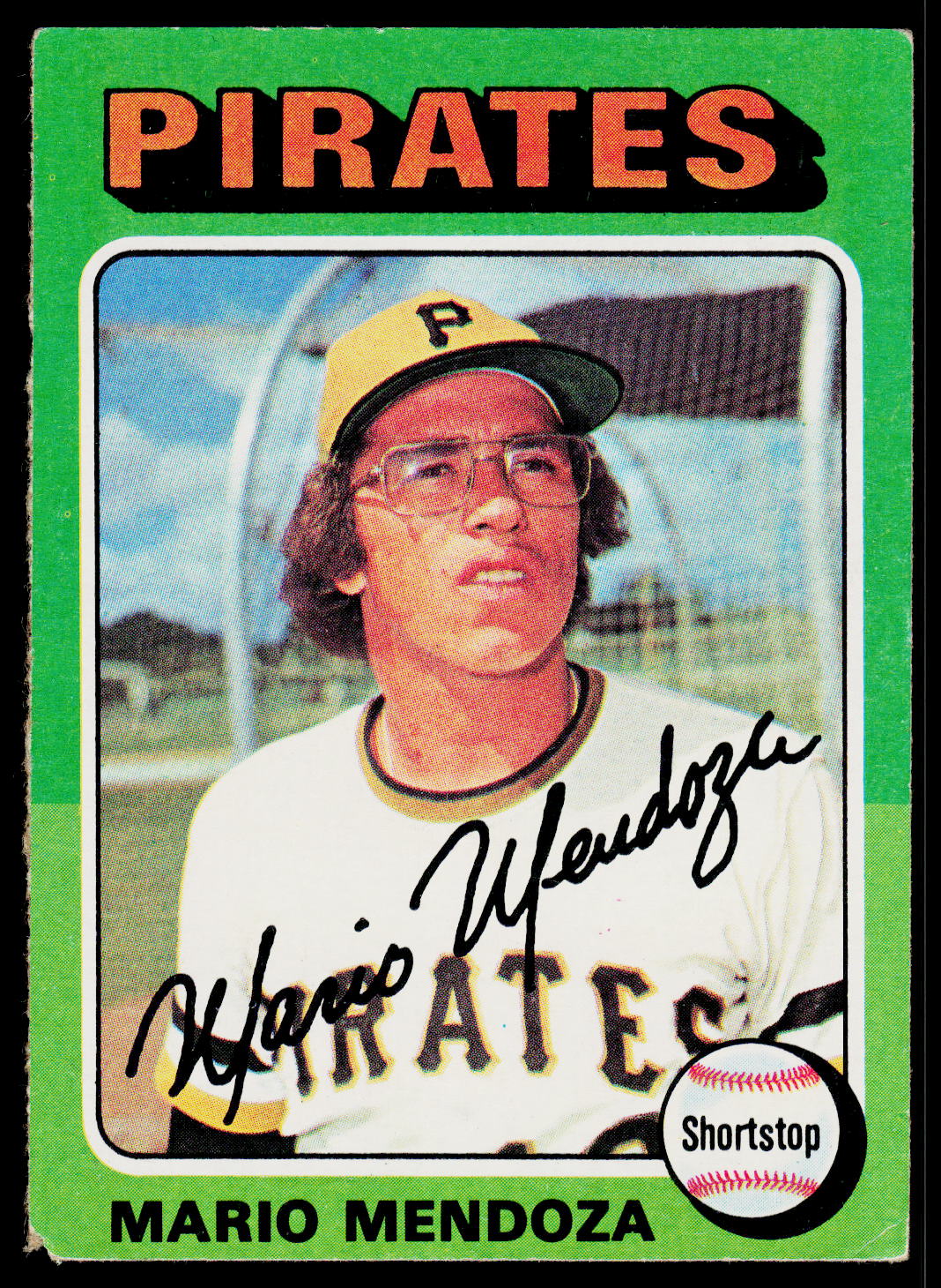 1975 Topps #457 Mario Mendoza