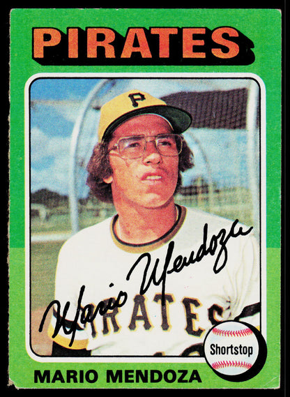 1975 Topps #457 Mario Mendoza