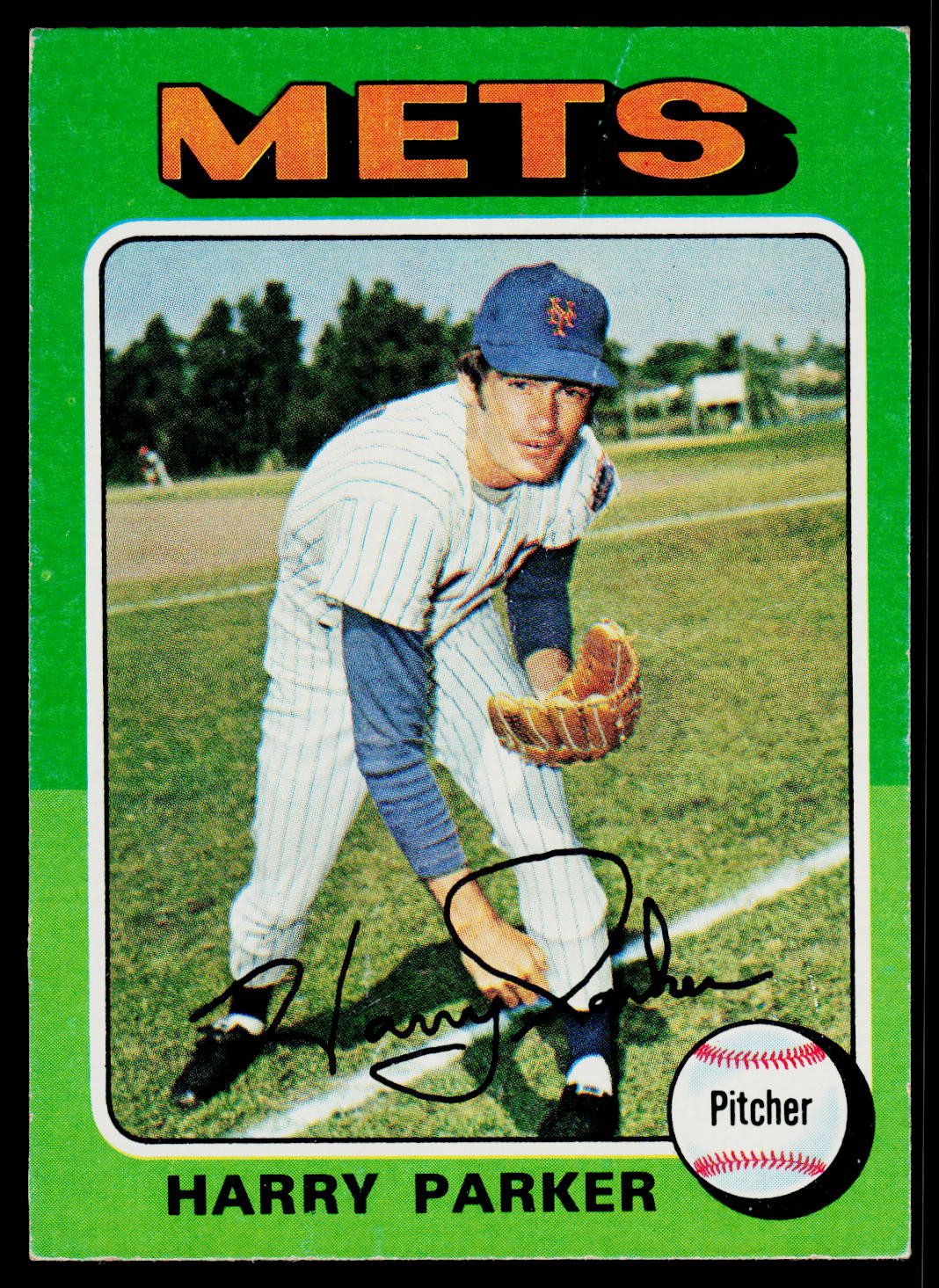 1975 Topps #214 Harry Parker