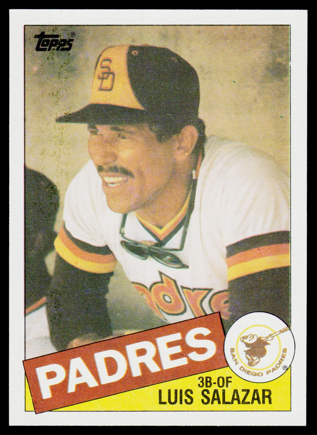 1985 Topps #789 Luis Salazar