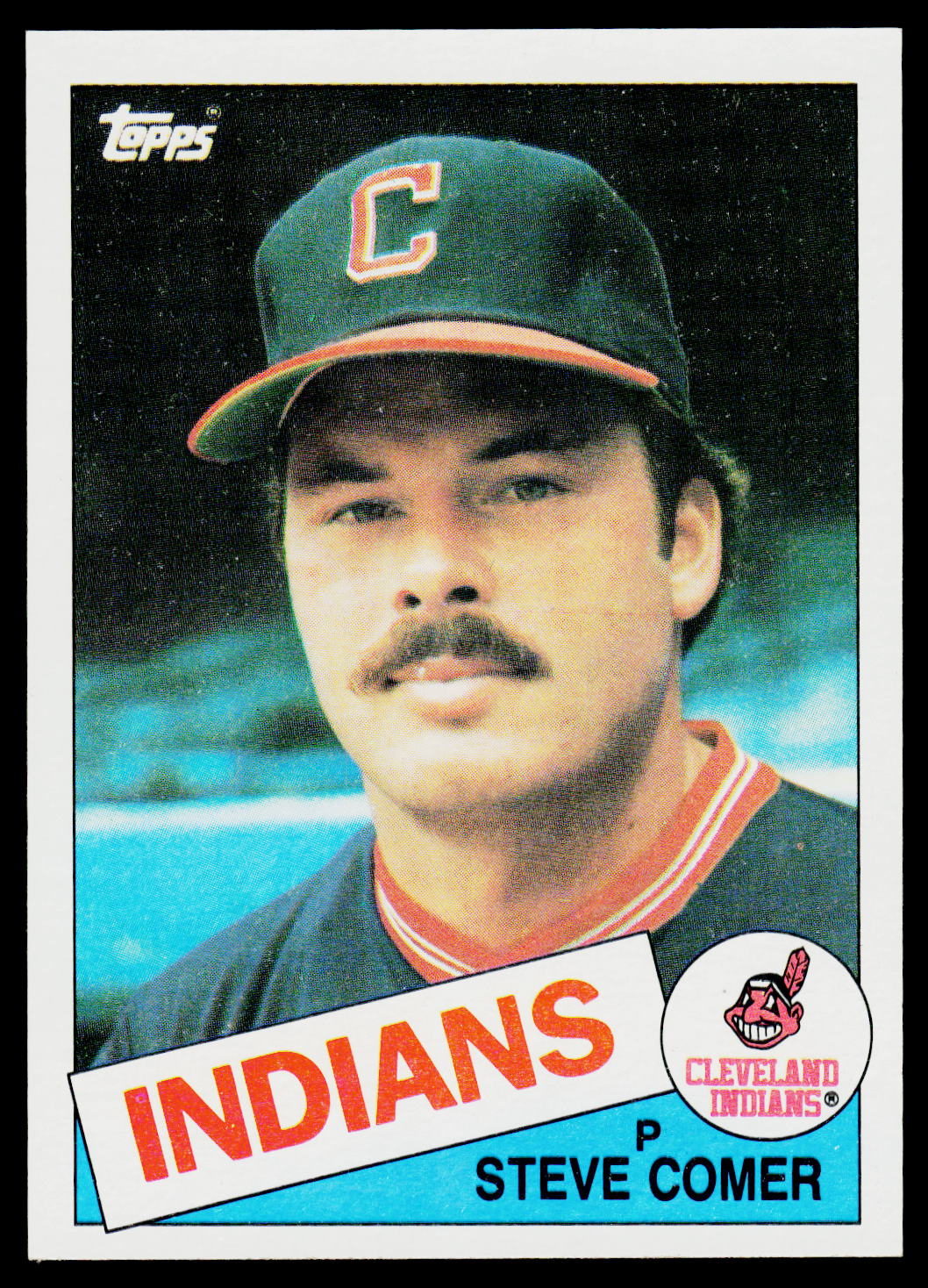 1985 Topps #788 Steve Comer