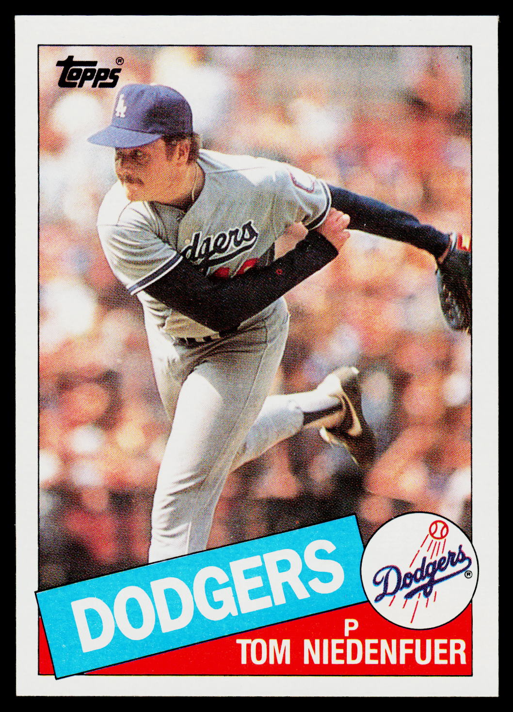 1985 Topps #782 Tom Niedenfuer