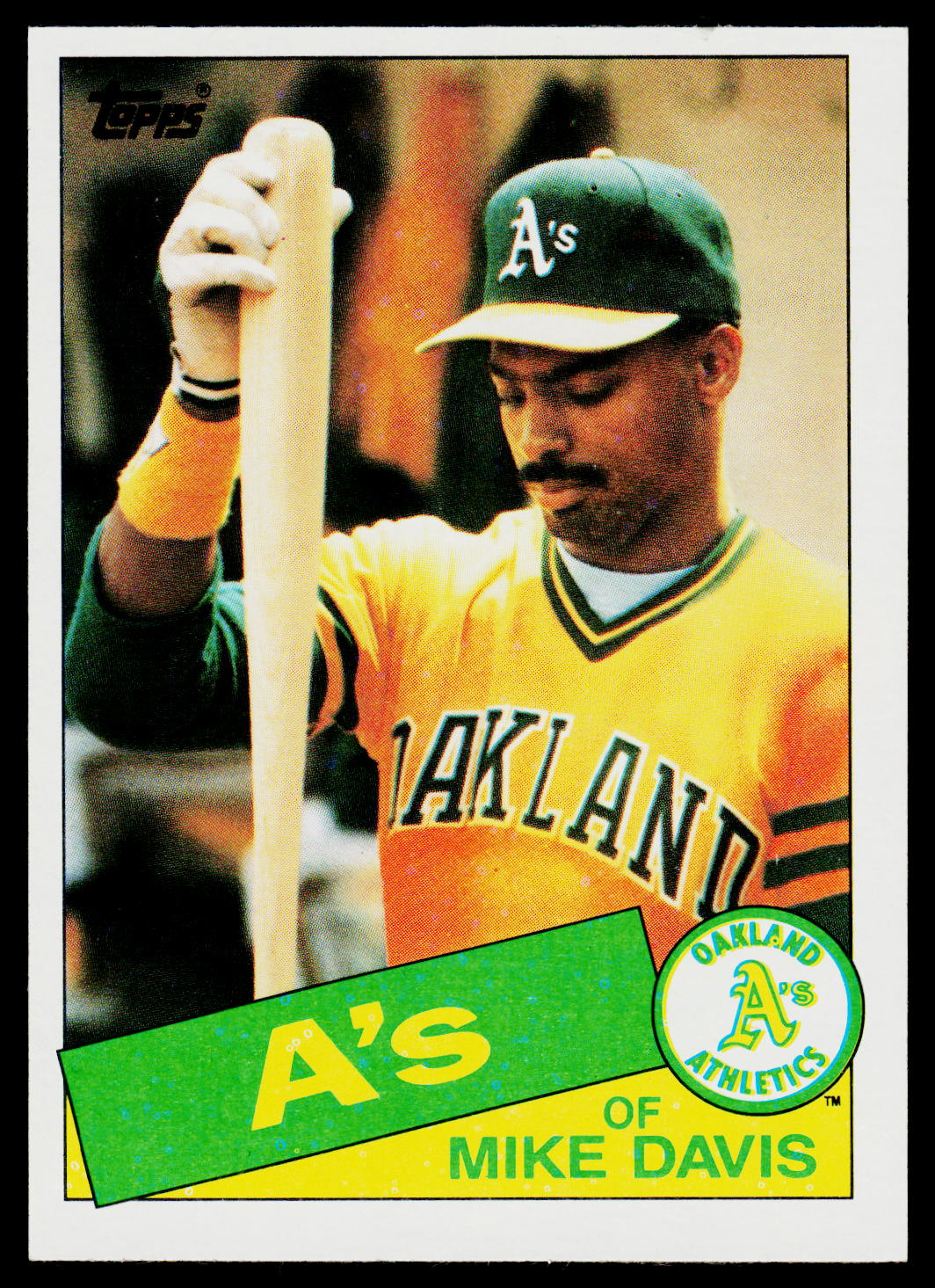 1985 Topps #778 Mike Davis