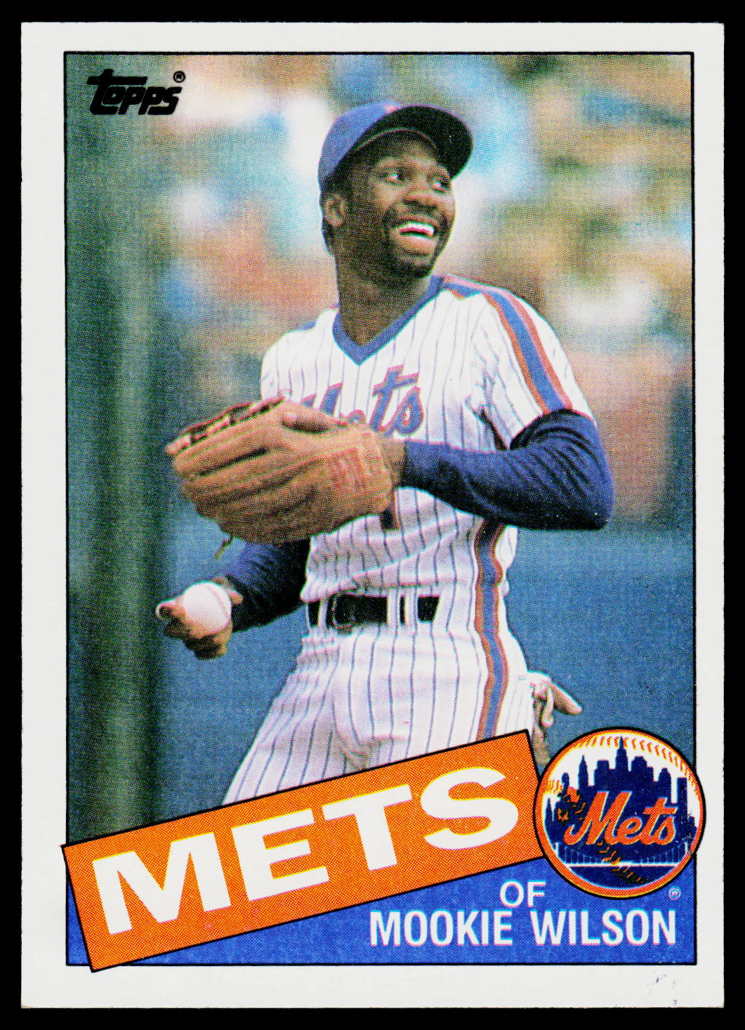 1985 Topps #775 Mookie Wilson