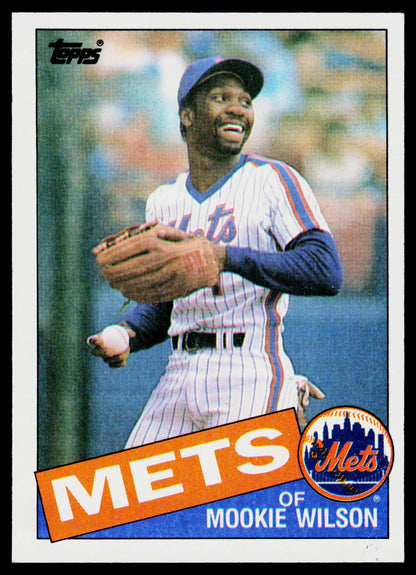 1985 Topps #775 Mookie Wilson
