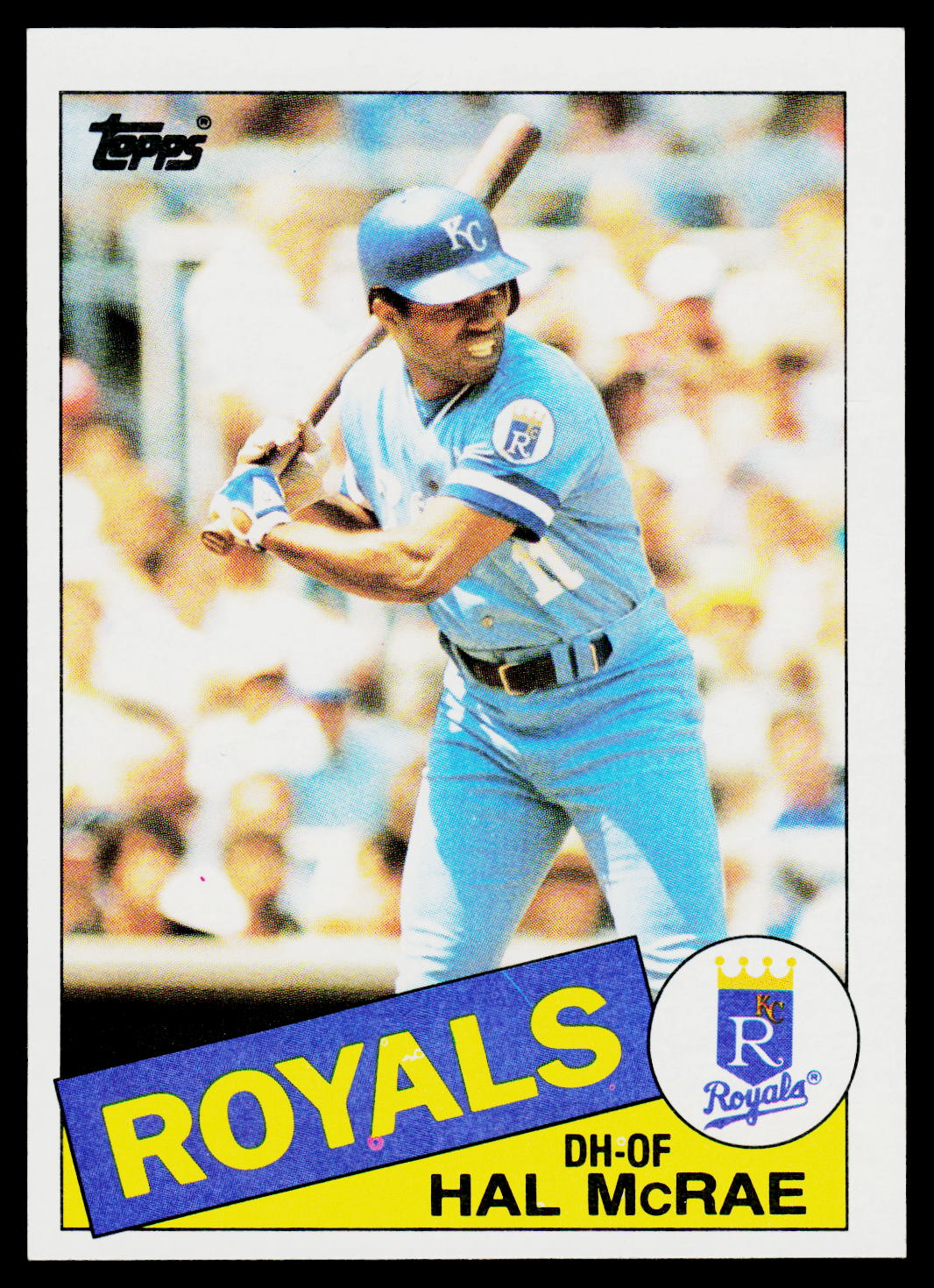 1985 Topps #773 Hal McRae