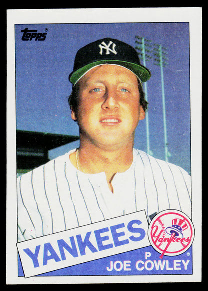 1985 Topps #769 Joe Cowley