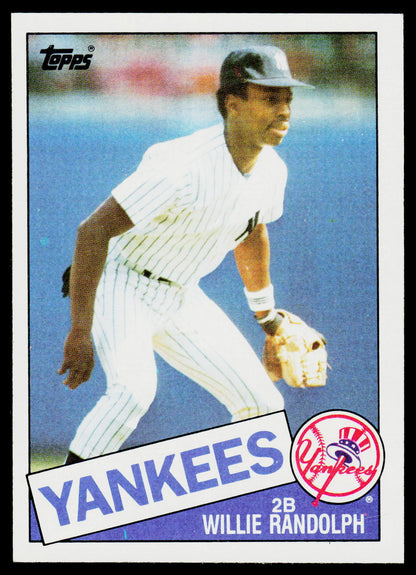 1985 Topps #765 Willie Randolph