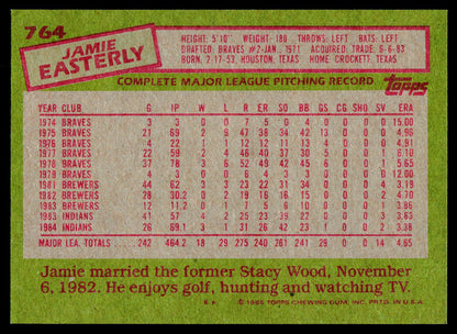 1985 Topps #764 Jamie Easterly