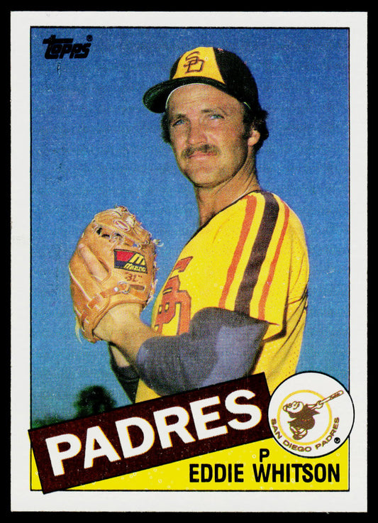 1985 Topps #762 Eddie Whitson