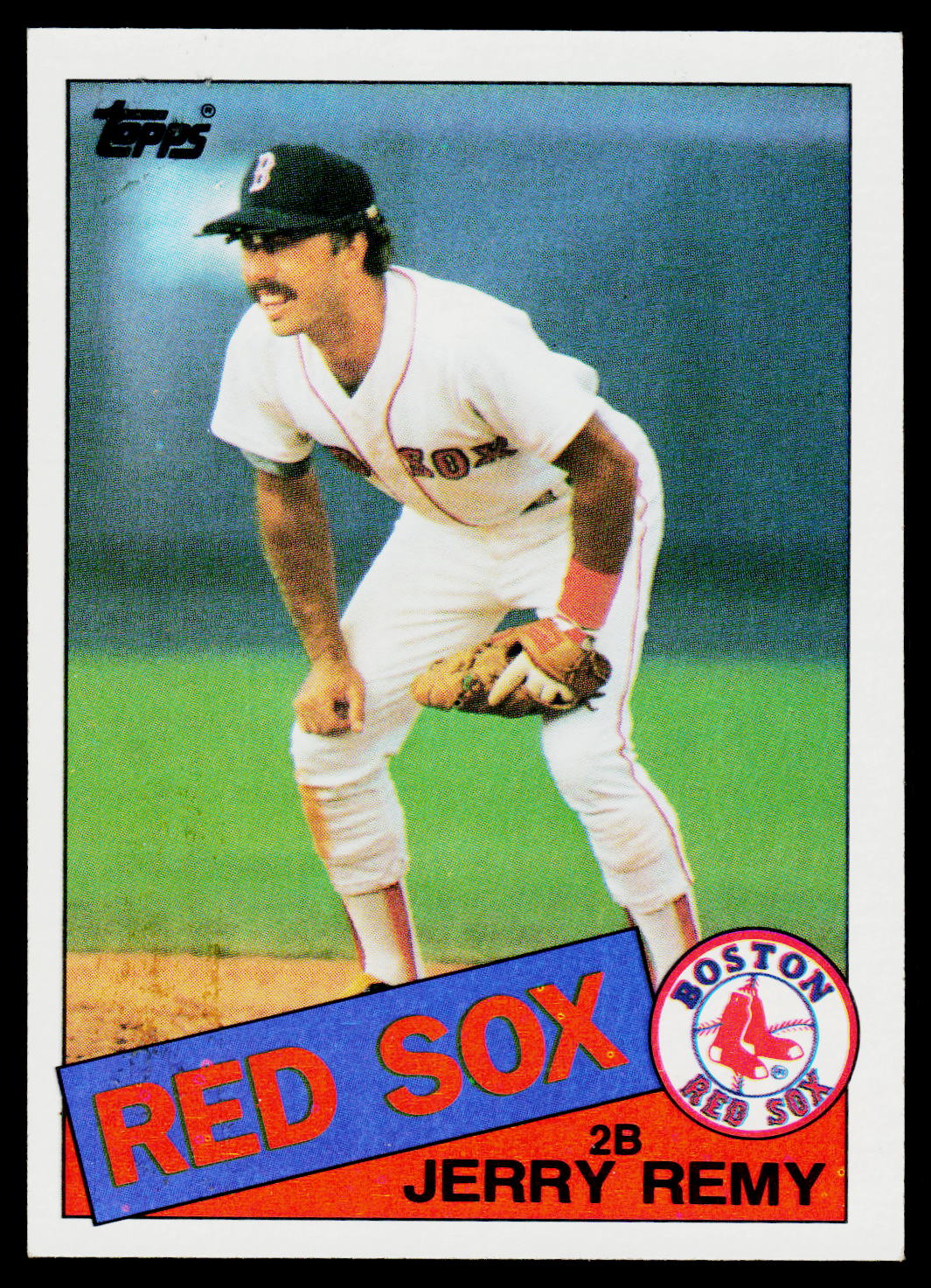 1985 Topps #761 Jerry Remy