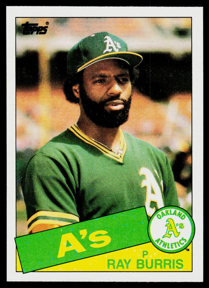 1985 Topps #758 Ray Burris
