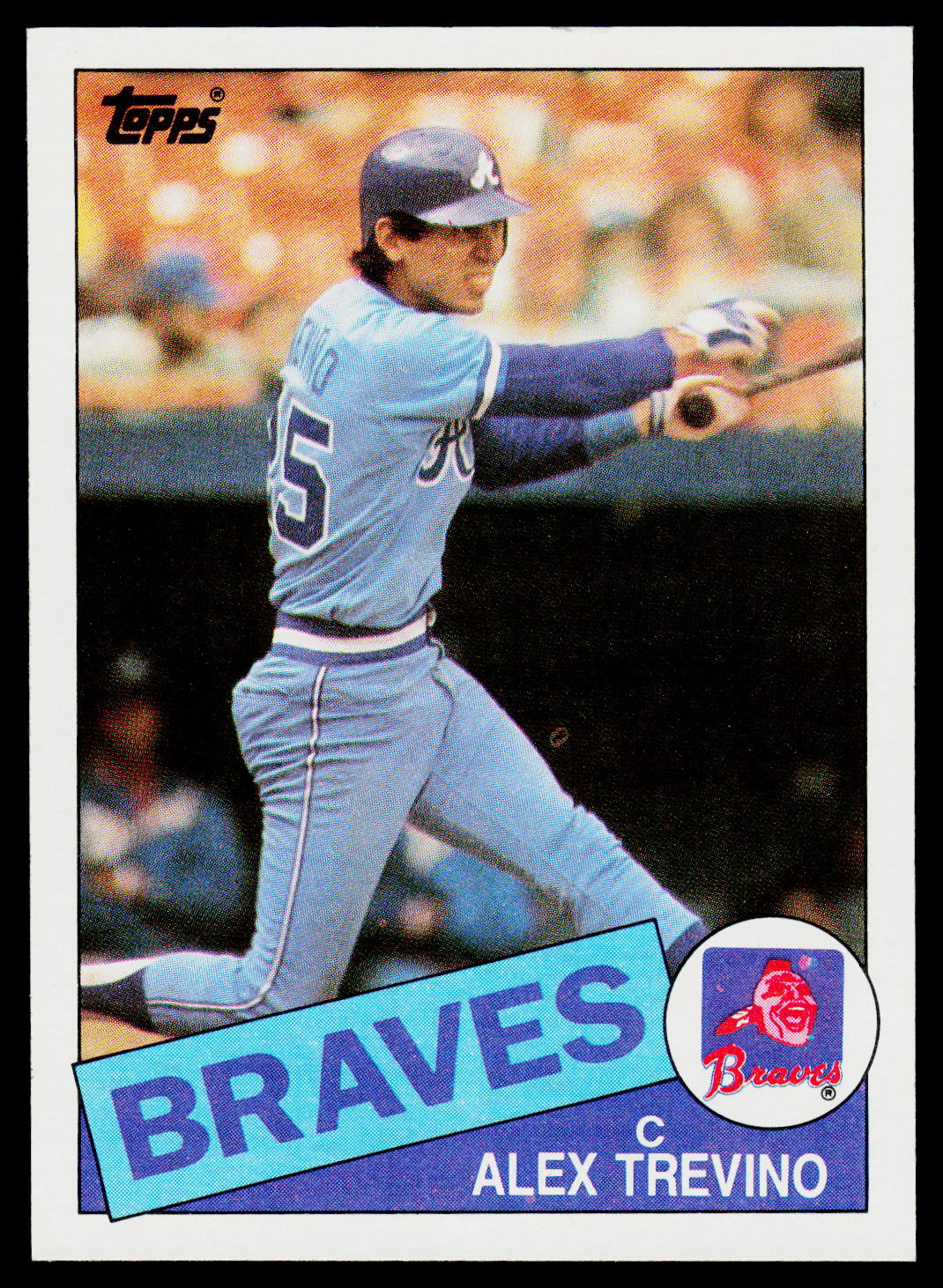 1985 Topps #747 Alex Trevino