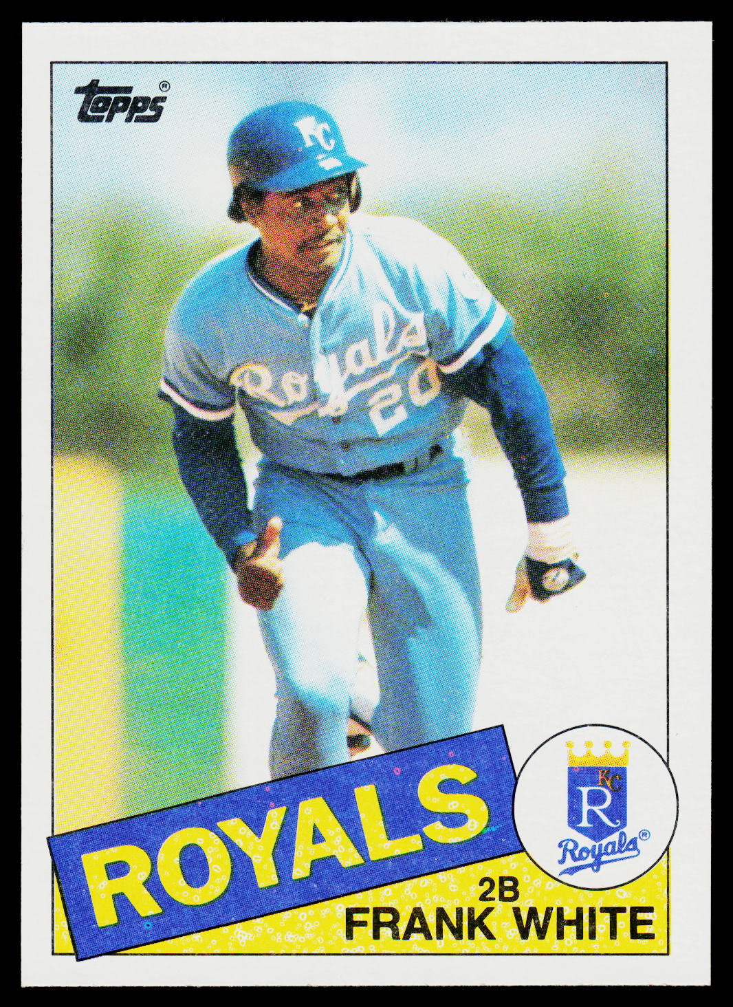1985 Topps #743 Frank White
