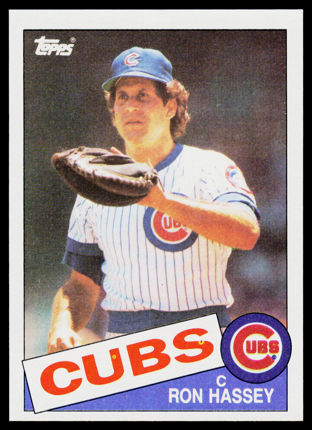 1985 Topps #742 Ron Hassey