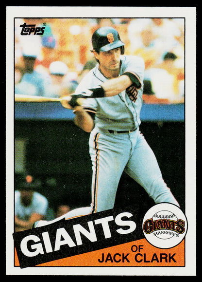 1985 Topps #740 Jack Clark