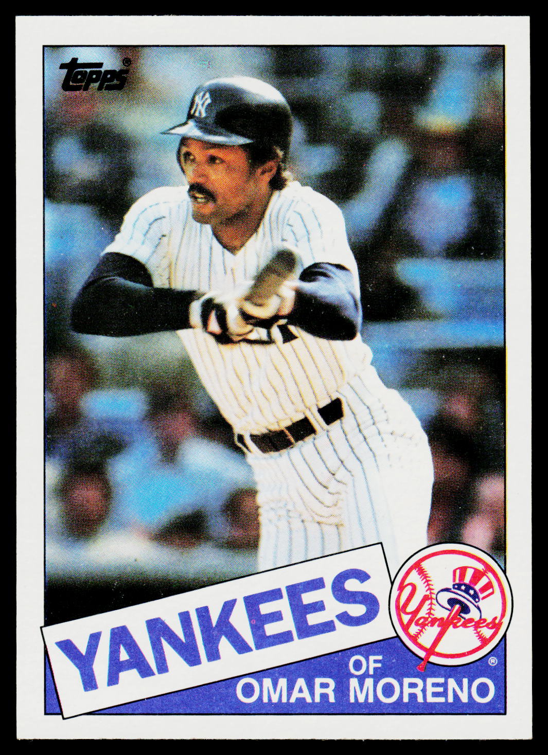 1985 Topps #738 Omar Moreno
