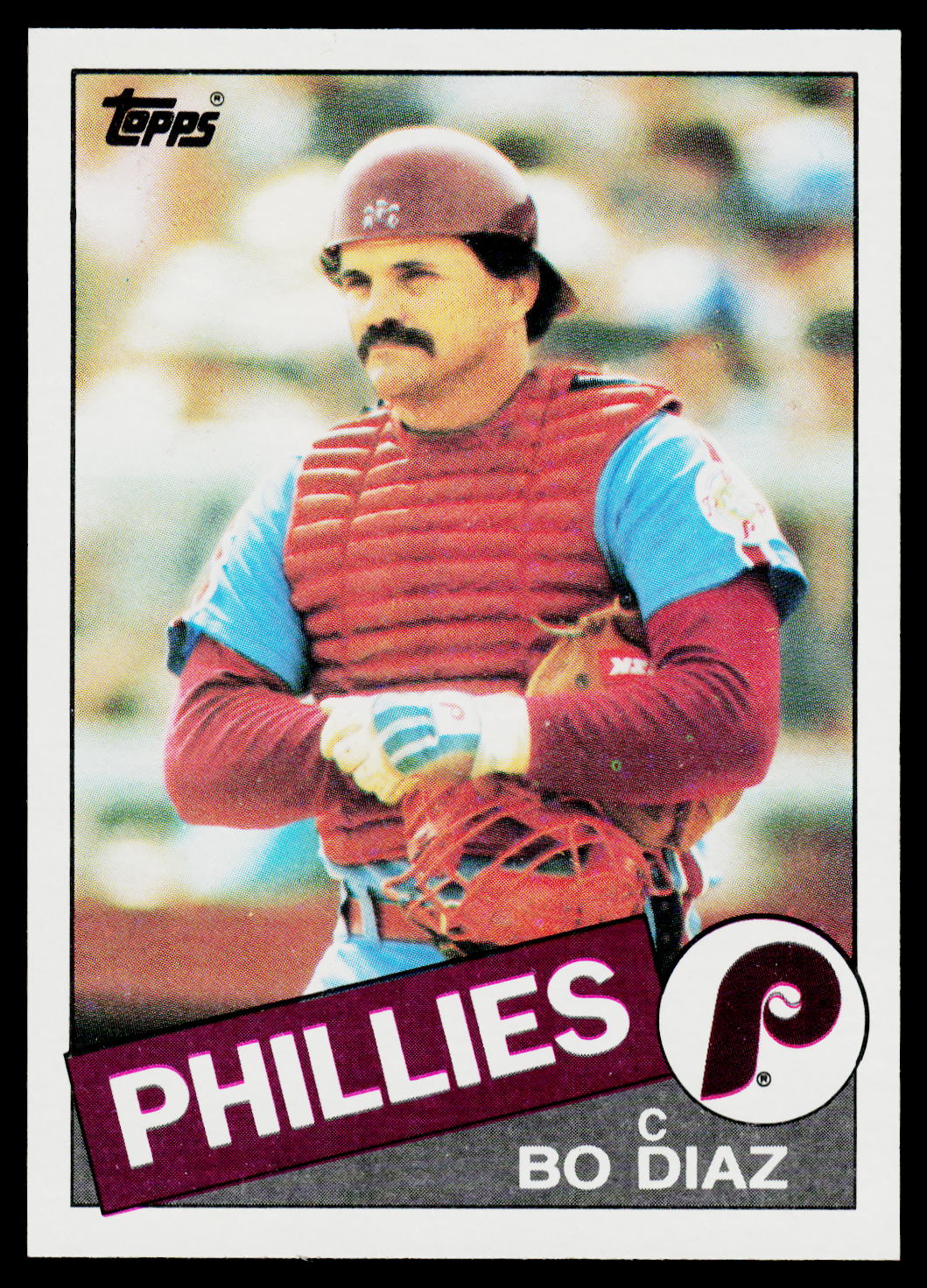 1985 Topps #737 Bo Diaz