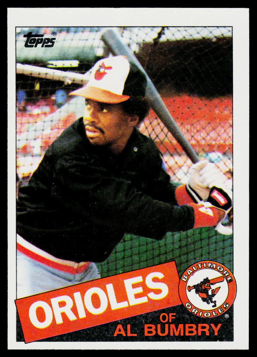 1985 Topps #726 Al Bumbry