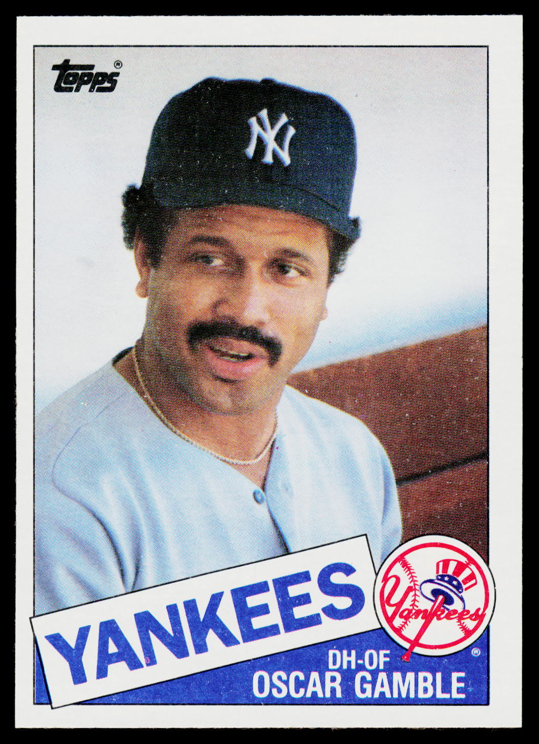 1985 Topps #724 Oscar Gamble