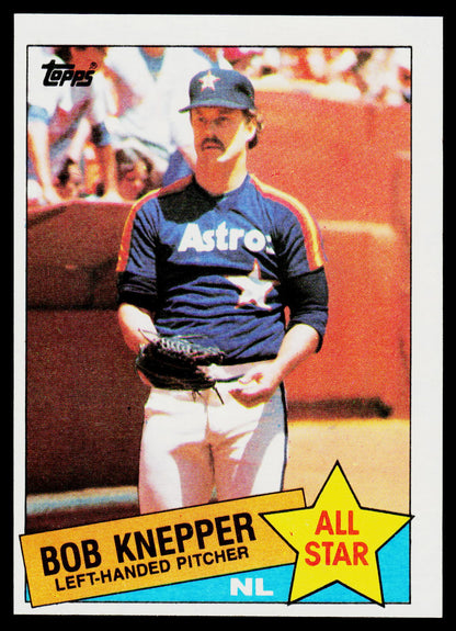 1985 Topps #721 Bob Knepper