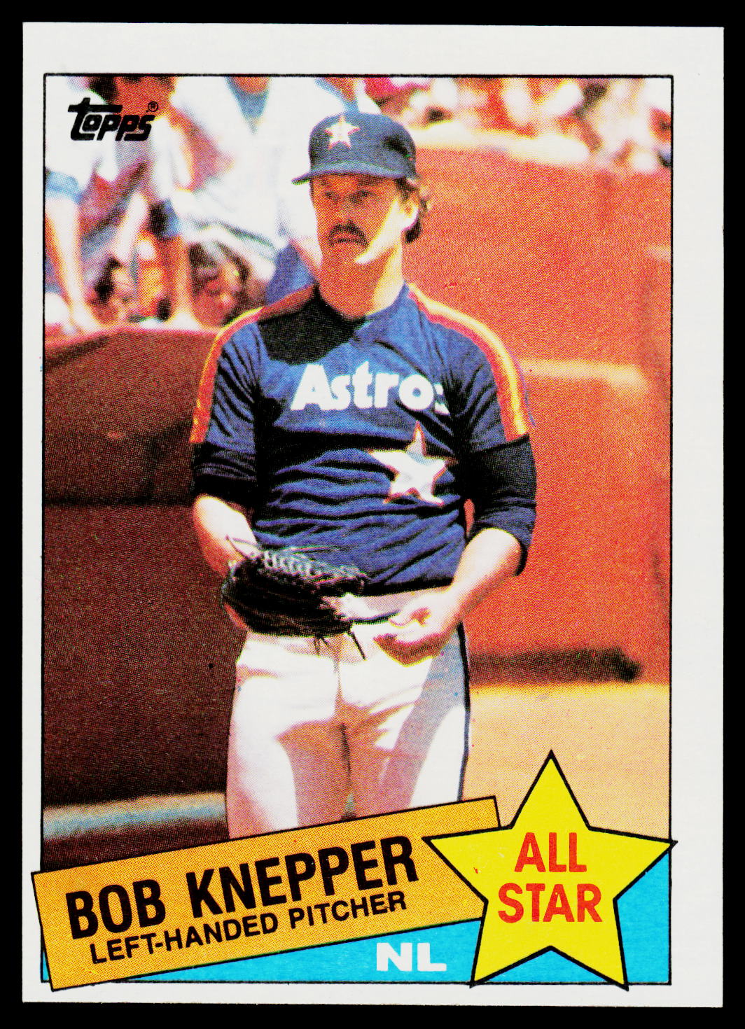 1985 Topps #721 Bob Knepper