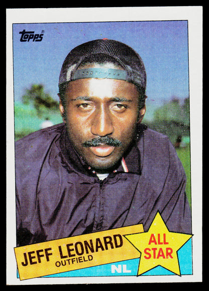 1985 Topps #718 Jeff Leonard