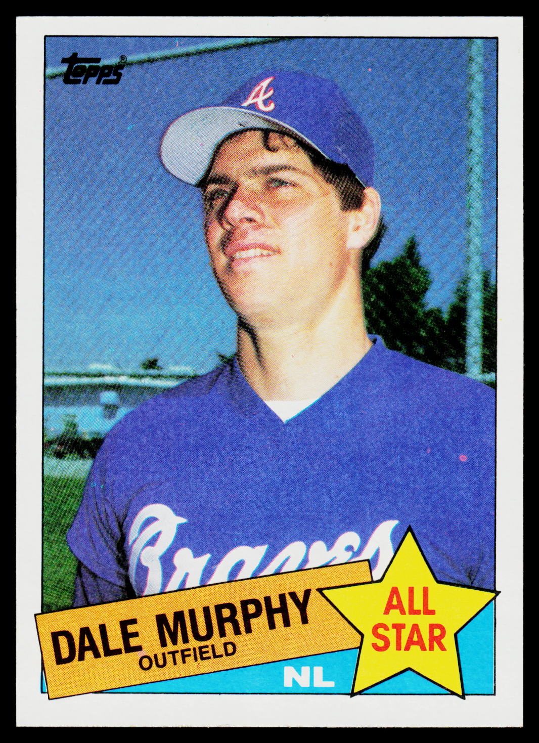 1985 Topps #716 Dale Murphy