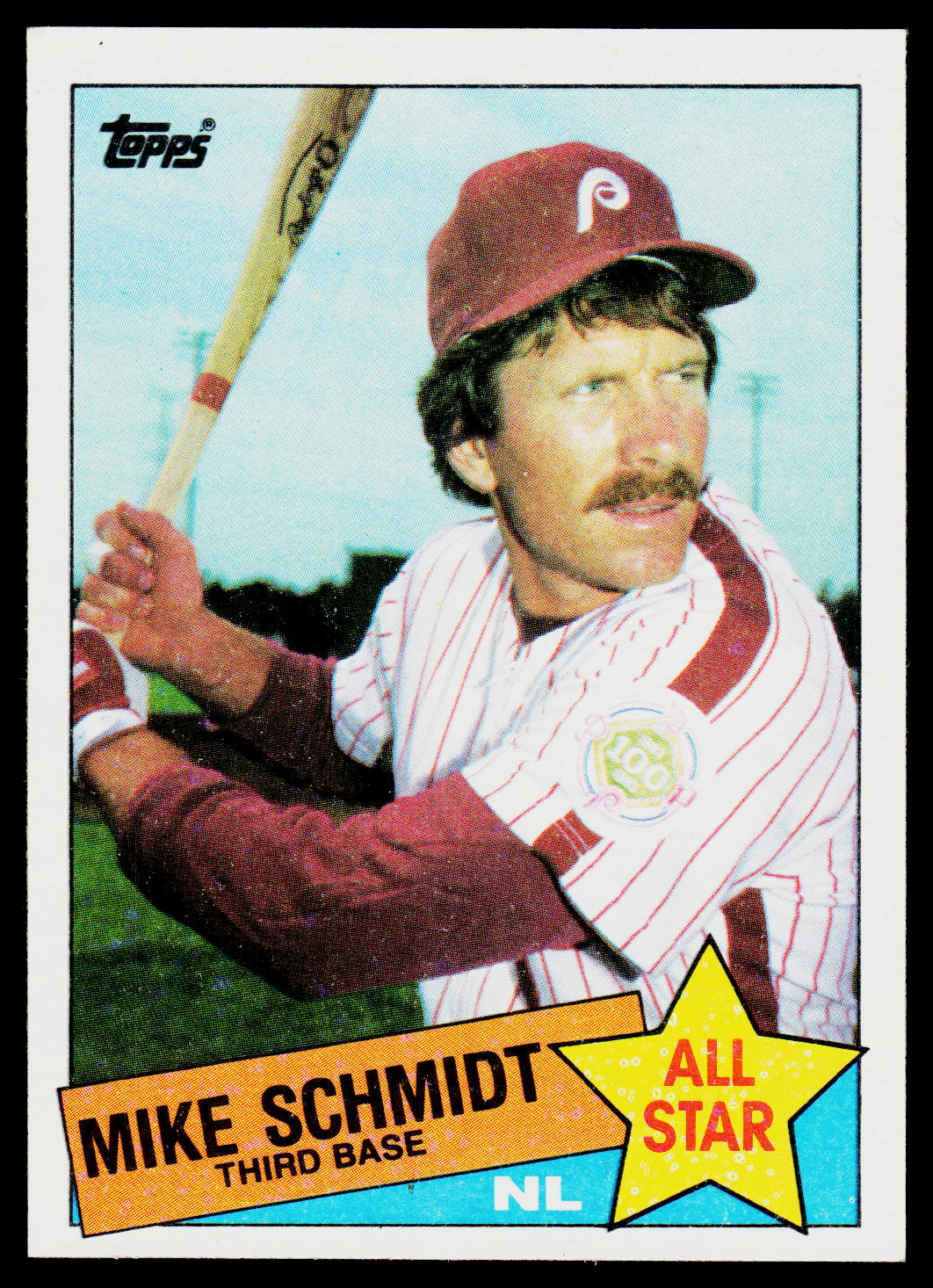 1985 Topps #714 Mike Schmidt