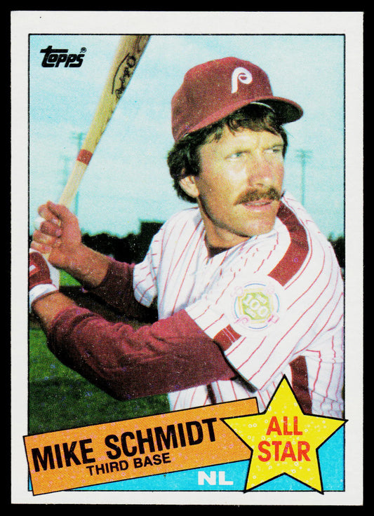 1985 Topps #714 Mike Schmidt