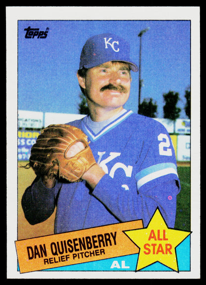 1985 Topps #711 Dan Quisenberry