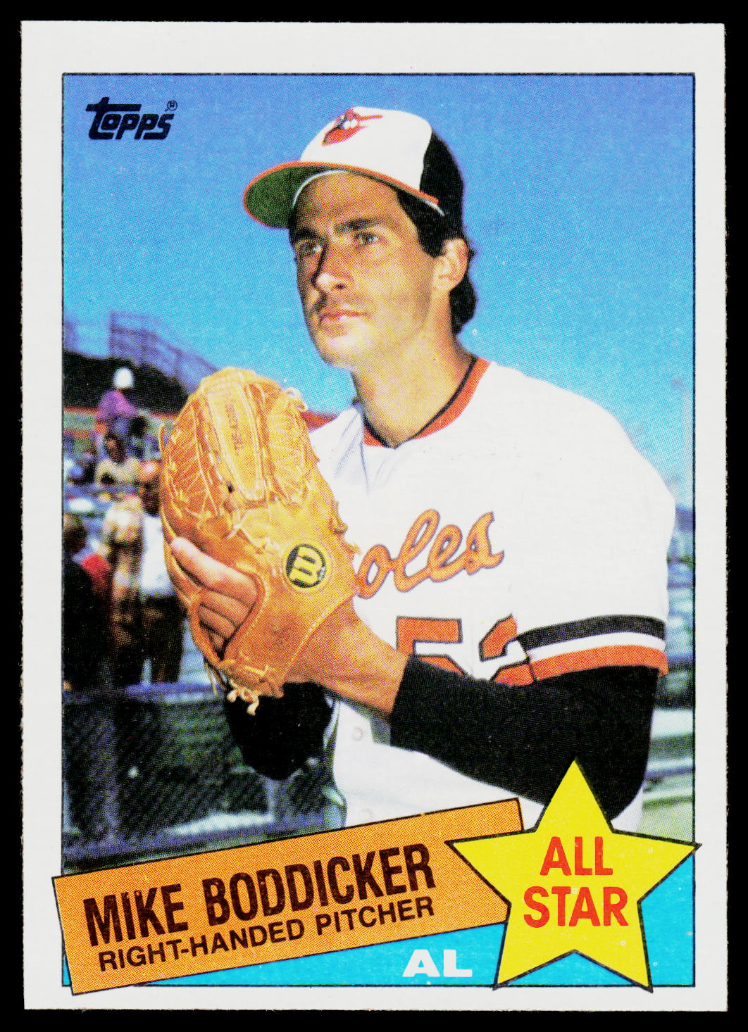 1985 Topps #709 Mike Boddicker