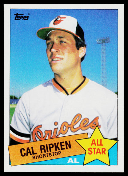 1985 Topps #704 Cal Ripken