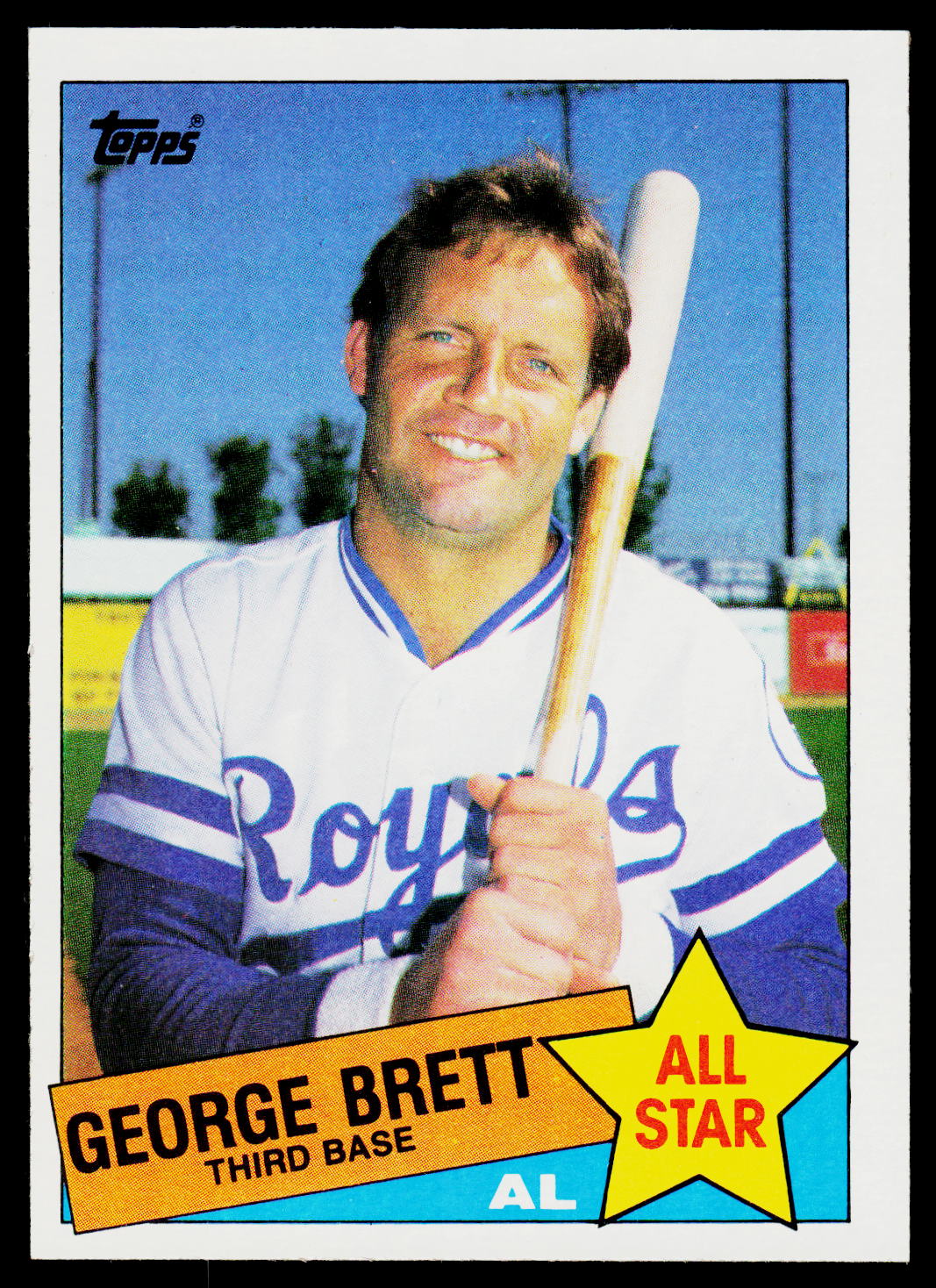 1985 Topps #703 George Brett