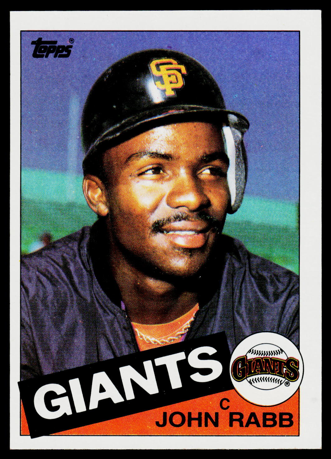 1985 Topps #696 John Rabb