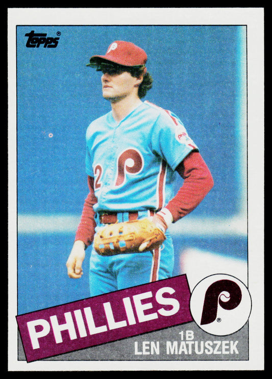 1985 Topps #688 Len Matuszek