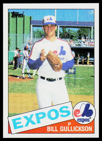 1985 Topps #687 Bill Gullickson