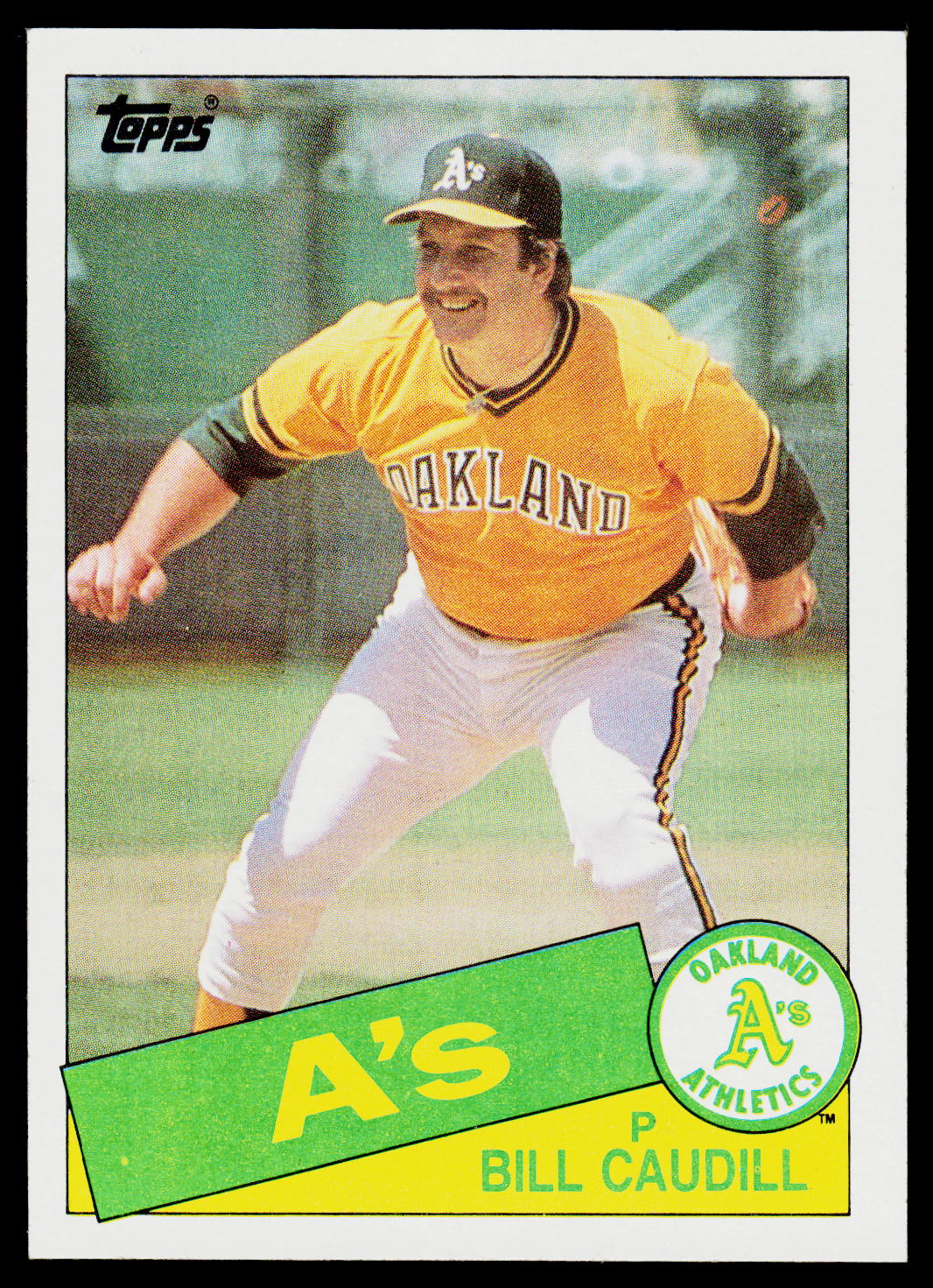 1985 Topps #685 Bill Caudill