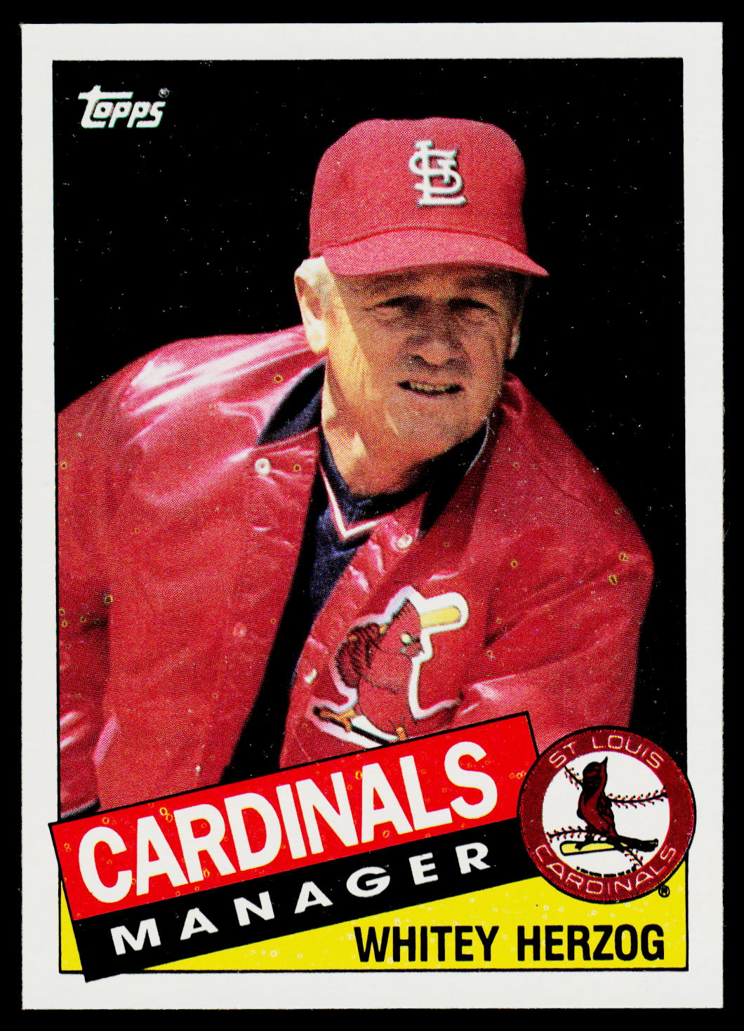 1985 Topps #683 Whitey Herzog