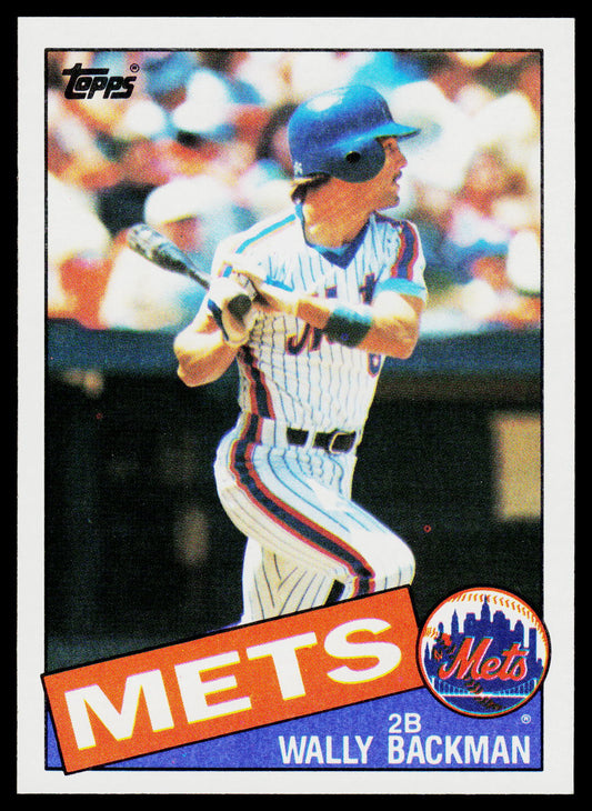 1985 Topps #677 Wally Backman